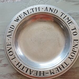 Vintage Wilton Armelite Pewter Dish